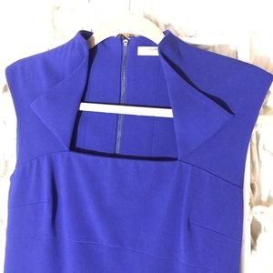 Andrew Marc New York Cobalt blue Sheath Dress